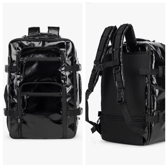 Calpak Bags Calpak Terra 26l Laptop Backpack Duffel In Black Obsidian Nwt Poshmark